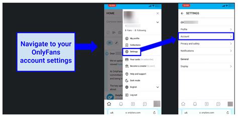 How to navigate onlyfans