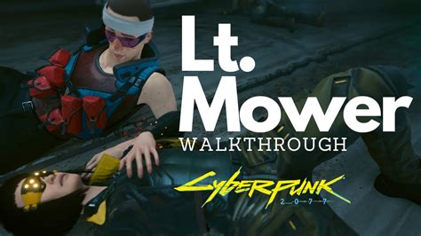 How to defeat Lt. Mower in Cyberpsycho Sighting: Lt. Mower gig – Cyberpunk 2077.. 