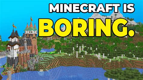 How to not get bored in minecraft