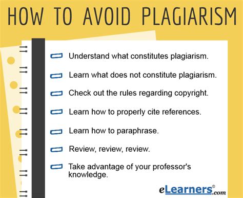 How to not plagiarize. Plagiarism means using someone else’s work without giving them proper credit. In academic writing, plagiarizing involves using words, ideas, or information from a source without citing it correctly. In practice, this can mean a few different things. Examples of plagiarism. 