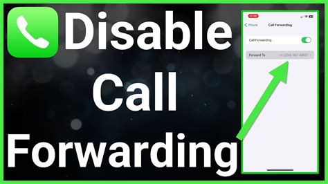 How to off call forwarding in iphone