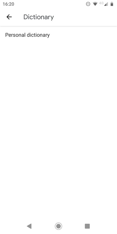 How to off dictionary in android