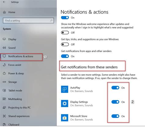 How to off notification in laptop