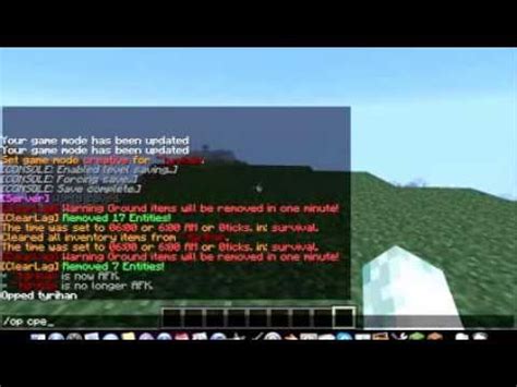 How to op someone in minecraft lan