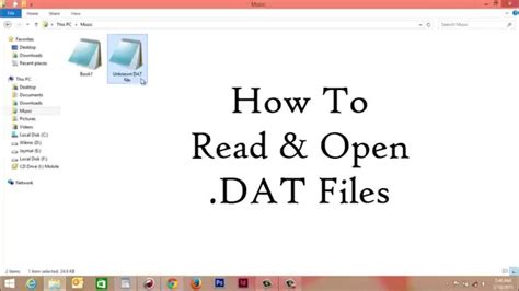 How to open .dat files. You don't have a program on your system capable of opening a .dat file and you won't be able to get one either because these can actually be just about any type of file. In some cases, you can open them if you know the actual file type and in others you can only open them if you're using the same email program AND you are the original sender! 