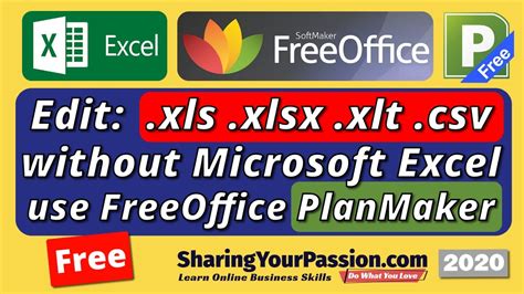 How to open .xls .xlsx .xlt .xltx .csv without Microsoft Excel ...