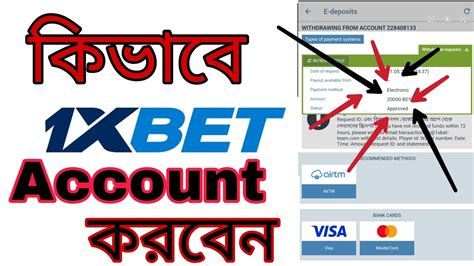 How to open a 1xbet account