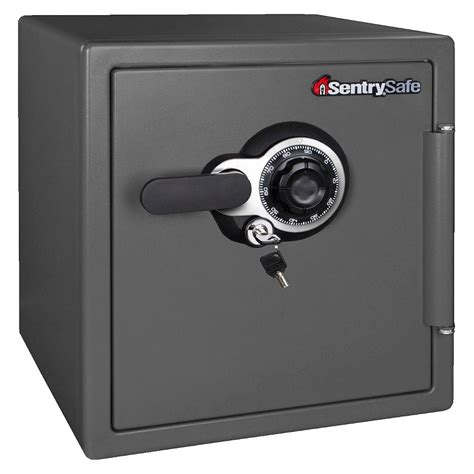 To reset the combination, open the Sentry safe'