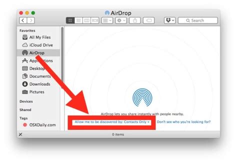 How to open airdrop in macbook