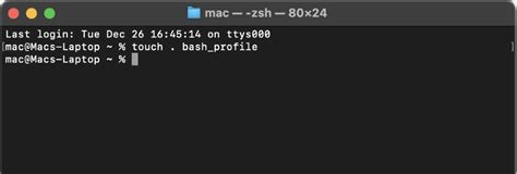 How to open bash in mac