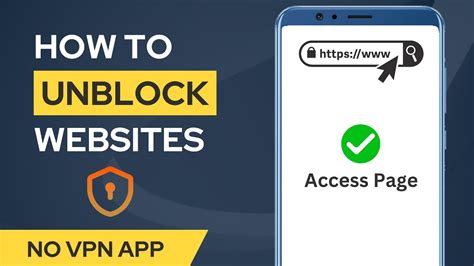 How to open blocked website in mobile