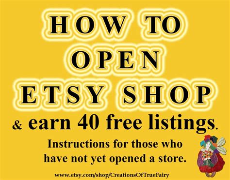 How to open etsy shop. 40 Free Listings Open Etsy Shop Link Etsy Listing for Free Link in Description New Seller Get Free Listing Link Receive Free Listing Etsy CA$ 0.28. Add to Favourites Sell on Etsy. How to start an Etsy shop, free 40 listings and a guide 2023, A Guide to Selling ... 