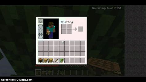 How to open inventory in minecraft classic