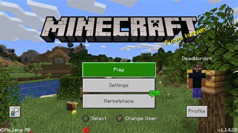 How to open menu in minecraft