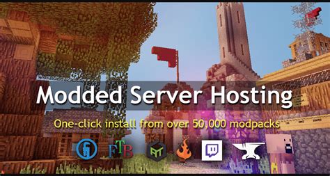 How to open modded minecraft server