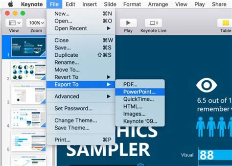 How to open powerpoint in keynote