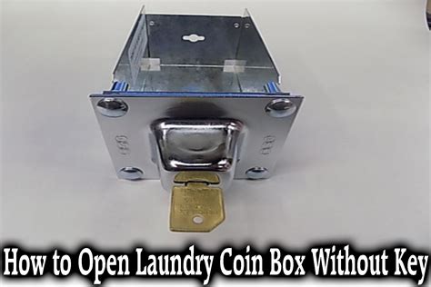 Place a block of wood against the washer close to the slide. Tap the block sharply with a hammer. With luck, the vibration you create will loosen the stuck coin. The wooden block will protect the washer’s paint. Tap, but don’t pound! Insert another coin into the slot and push in the chute.. 