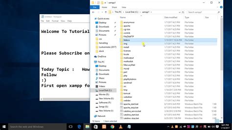 How to open xampp localhost in browser