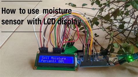 How to operate soil moisture sensor using Arduino YouTube