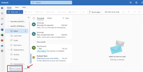 How to organize emails in outlook