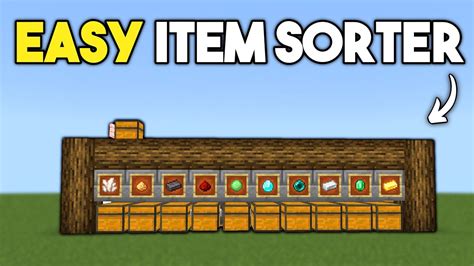 How to organize your stuff in minecraft