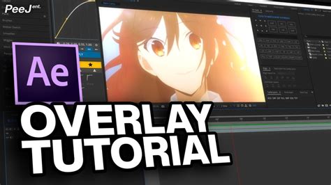 How to overlay in after effects
