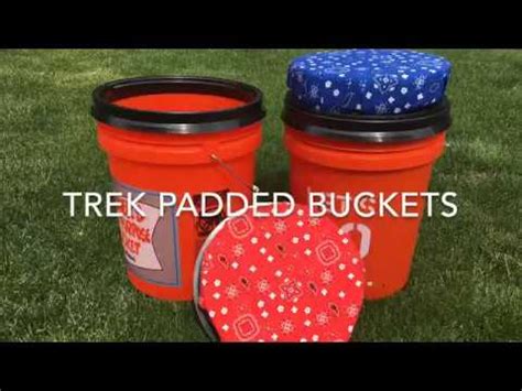 How to pad a 5 gallon bucket seat - YouTube