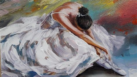 How to paint a ballerina in oil based