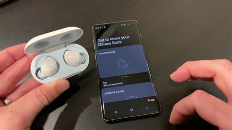 How to pair galaxy buds. Check the direction of each earbud and correctly insert them into their corresponding slots in the charging case. Step 2. Close the charging case. Step 3. Open the charging case. The earbuds will enter Bluetooth pairing mode automatically. Step 4. On your mobile device, activate the Bluetooth feature to connect the earbuds to your mobile … 