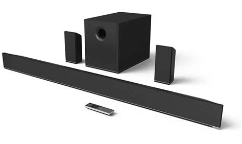 How to pair vizio soundbar to subwoofer. Oct 5, 2022 · Plug the soundbar to a power outlet and then turn it on by using the remote control included. Select the appropriate input source. Next, check the Menu settings by pressing Menu on the remote. Then, select the audio option. Make sure you disable the TV speakers and make the sound bar your main audio resource. 