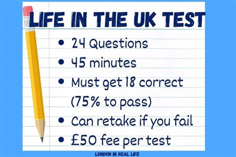 How to pass life in uk test