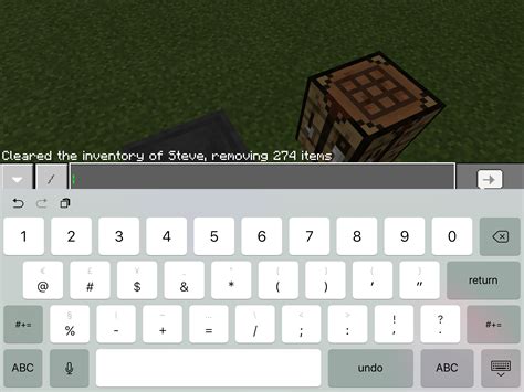 How to paste text in minecraft