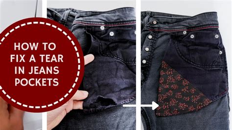 How to patch a hole in sweatpants