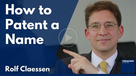 How to patent a name. Things To Know About How to patent a name. 