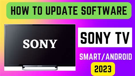 How to perform a software update Sony SG