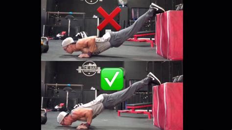 How to perform decline push ups with good form YouTube