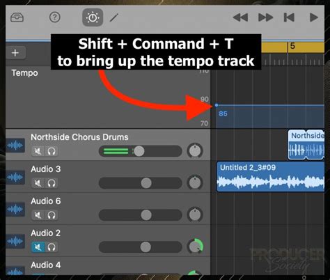 How to phase shift in garageband