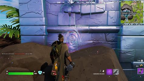 How to phase through walls with Chrome Splash in Fortnite