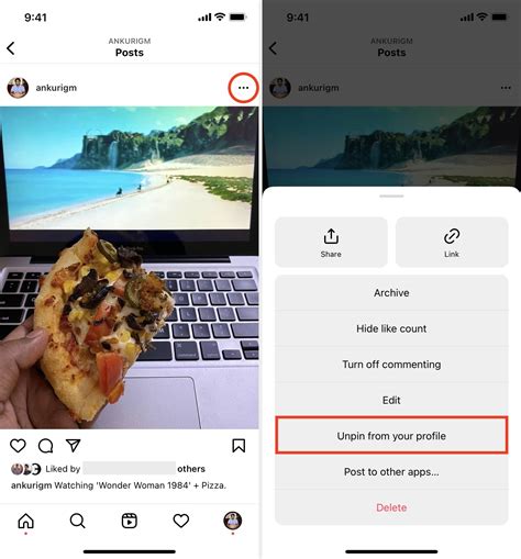 How to pin Instagram posts to the top of your profile