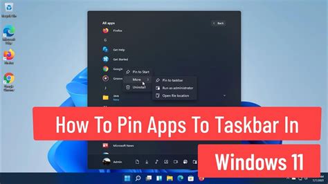 How to pin YouTube to taskbar on Windows 10 / 11 How to add …