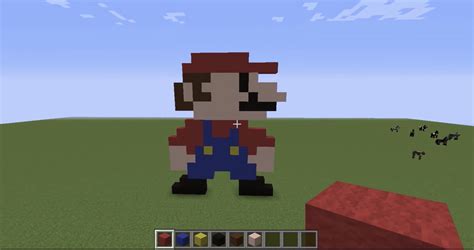 How to pixel art in minecraft