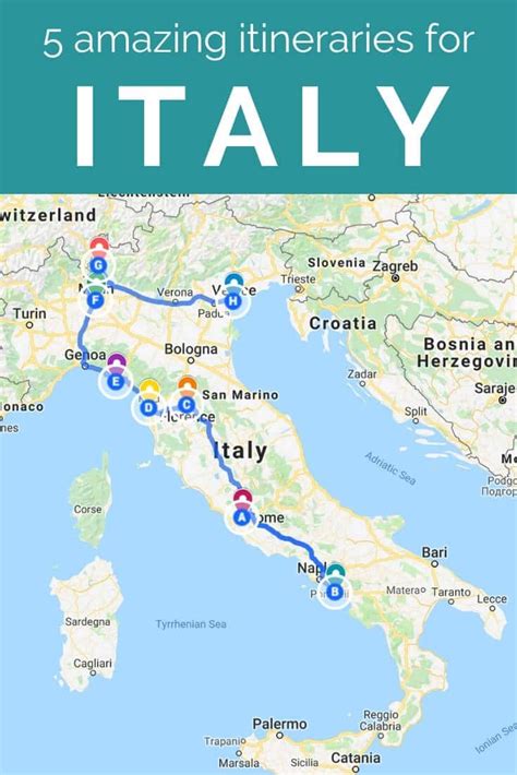 How to plan a trip to italy. Your first time trip to Italy should be all about you and your interests. Still, a lot depends on your comfort level. Let’s say you’re exceptionally anxious about traveling abroad. Then I would either recommend taking a guided tour, or sticking to the most popular tourist route, which is Rome, Florence, and Venice. 