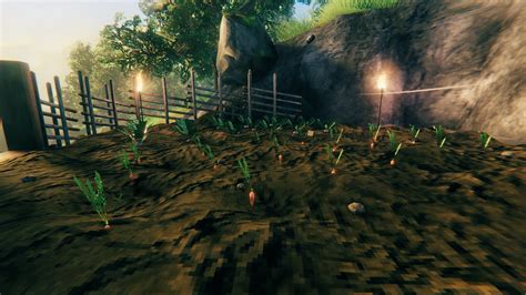 How to plant seeds in valheim. Feb 27, 2021 · After the ground is tilled, you’ll want to right-click again in order to open the menu for the Cultivator and select the seeds from your inventory that you want to plant and plant them in the area you’ve already tilled. When planting more, you’ll want to note that each plot needs a certain amount of space, or else the crops might not grow ... 