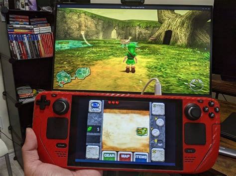 How to play 3DS games in a dual screen format on Steam Deck using the Citra Emulator