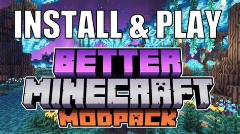 How to play a minecraft modpack