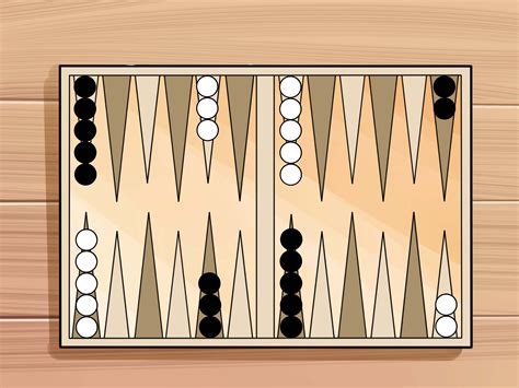 How to play backgamon. 