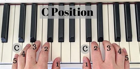 How to play every major chord on piano Fingers, Hand position ...