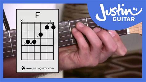 How to play f chord on guitar. Here’s how to interpret chord charts to get playing: The six vertical lines represent your guitar strings, from lowest to highest: E, A, D, G, B, E. The horizontal lines represent each fret on your guitar. Each dot represents where to fret the notes — where to place your fingers for each chord pattern. If you see an X above a string, it ... 