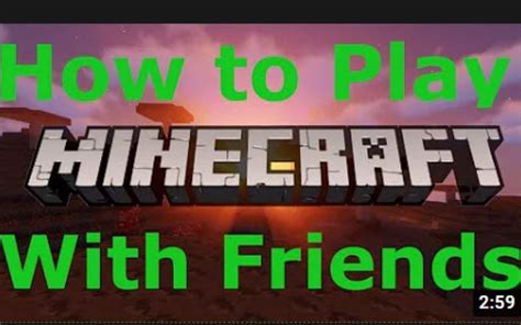 How to play in multiplayer in minecraft