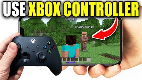 How to play minecraft mobile with controller